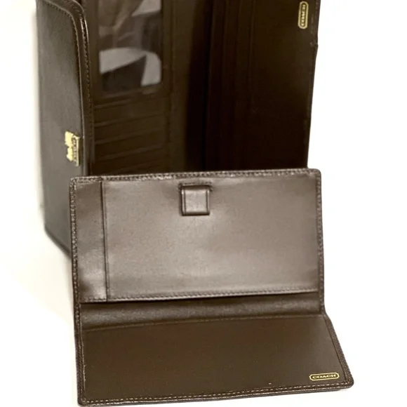 Coach Madison Wallet Brown Leather - Picture 8 of 10